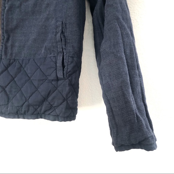 Madewell Navy Quilted Jacket - Picture 4 of 8